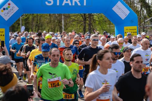 Zdjęcie z 15. Cieszyńskiego FORTUNA Biegu